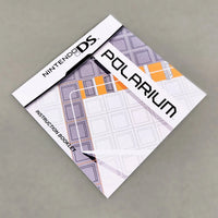 Polarium for Nintendo DS - Original game instruction manual front cover, good condition