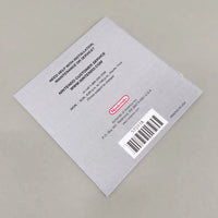 Polarium for Nintendo DS - Rear cover of original game instruction manual, good condition