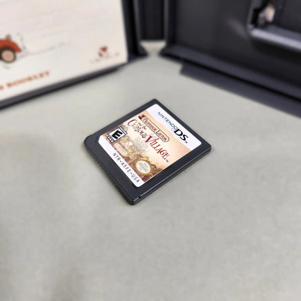 Professor Layton and the Curious Village for Nintendo DS - cartridge front view, like new condition