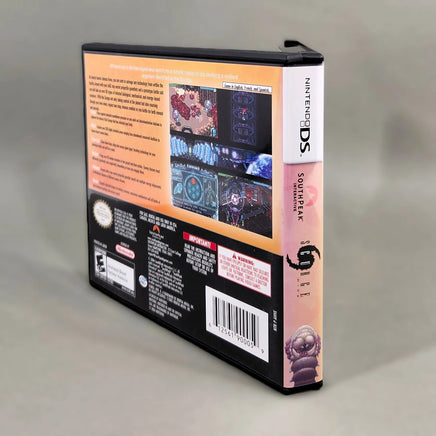 Scurge: Hive for Nintendo DS - Angled rear view of game case with spine displayed, good condition