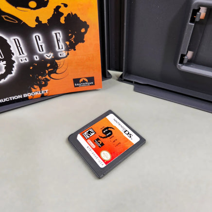 Scurge: Hive for Nintendo DS - Front label of authentic cartridge, good condition