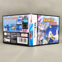 Sonic Rush for Nintendo DS - Full exterior view of authentic game case artwork, like new condition