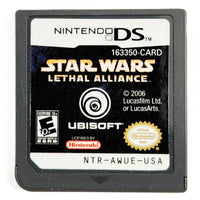 Star Wars Lethal Alliance Nintendo DS Good Loose - Cartridge Front View