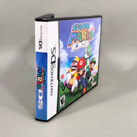 Super Mario 64 DS for Nintendo DS - Front and spine view of authentic game case artwork, like new condition