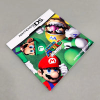 Super Mario 64 DS for Nintendo DS - Authentic instruction booklet front cover shown, like new condition