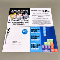 Tetris DS for Nintendo DS - Paperwork and pamphlets included with game, like new condition