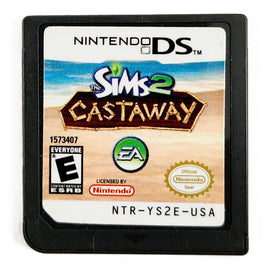 The Sims 2 Castaway Nintendo DS Good Loose - Game Cartridge Front
