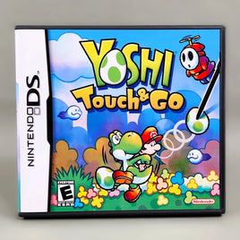 Yoshi Touch & Go for Nintendo DS - Authentic game case front view, like new condition