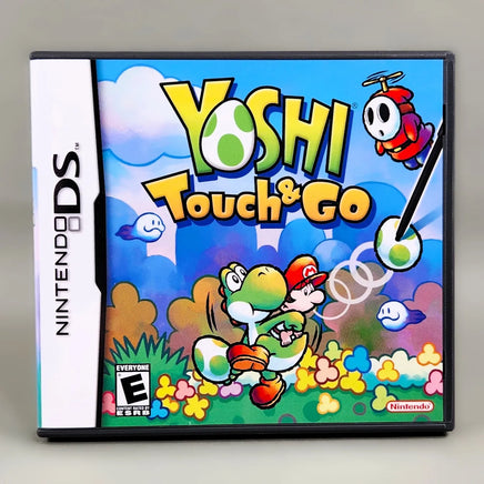Yoshi Touch & Go for Nintendo DS - Authentic game case front view, like new condition