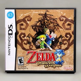The Legend of Zelda: Phantom Hourglass for Nintendo DS - Complete in case CIB front cover, good condition