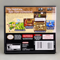 The Legend of Zelda: Phantom Hourglass for Nintendo DS - Complete in case reverse view, good condition