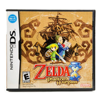 The Legend Of Zelda Phantom Hourglass Nintendo DS Like New - Official CIB Game Case Front
