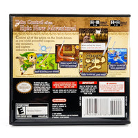 The Legend Of Zelda Phantom Hourglass Nintendo DS Like New - Official Game Case Back