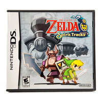 The Legend Of Zelda Spirit Tracks Nintendo DS Like New - Front Of Game Case CIB