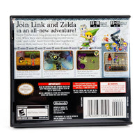 The Legend Of Zelda Spirit Tracks Nintendo DS Like New - Back Of Game Case