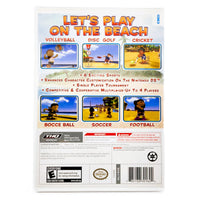 Big Beach Sports Nintendo Wii Very Good - Back Cover Of Game Case