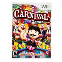 Carnival Games Nintendo Wii Very Good - Game Case Front Artwork
