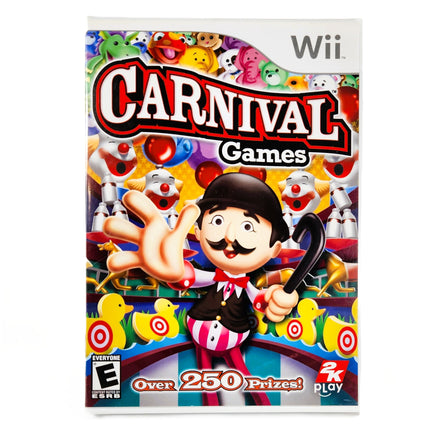 Carnival Games Nintendo Wii Very Good - Game Case Front Artwork