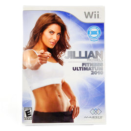 Jillian Michaels Fitness Ultimatum 2010 Nintendo Wii Good - Front Cover Art Shown
