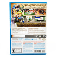 Hyrule Warriors Nintendo Wii U Very Good - Game Case Rear Artwork