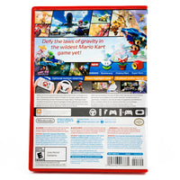 Mario Kart 8 Nintendo Wii U Good - Game Case Back Cover