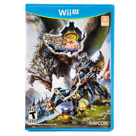 Monster Hunter 3 Ultimate Nintendo Wii U Good - Authentic Front Cover Art