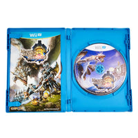 Monster Hunter 3 Ultimate Nintendo Wii U Good - Open Case Displaying Game Contents