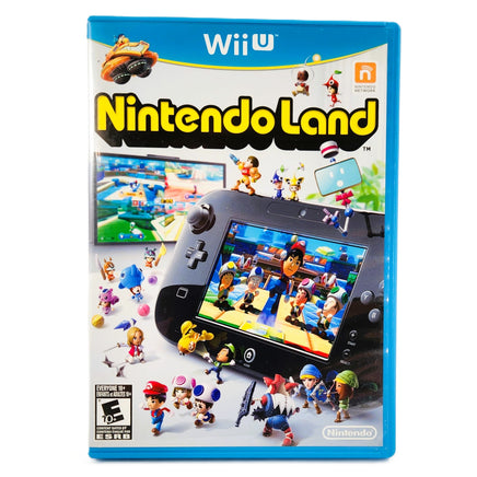 Nintendo Land Nintendo Wii U Good - Front Cover Of Game Case