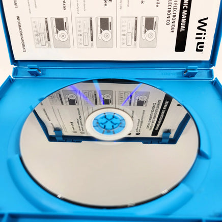 Pokken Tournament Nintendo Wii U Good - Close up view of scratch free game disc surface
