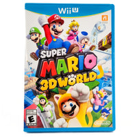 Super Mario 3D World Nintendo Wii U Very Good - Front Cover Art Shown