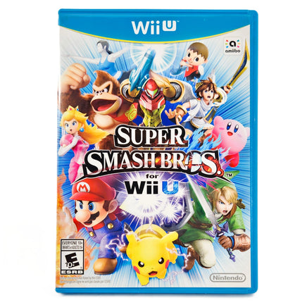 Super Smash Bros Nintendo Wii U Very Good - Authentic Front Cover Art
