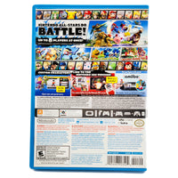 Super Smash Bros Nintendo Wii U Very Good - Authentic Back Cover Art