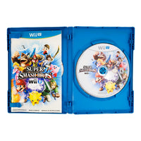Super Smash Bros Nintendo Wii U Very Good - Open Case Displaying Game Contents