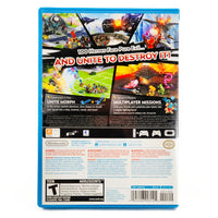Wonderful 101 Nintendo Wii U Very Good - Game Case Rear Artwork