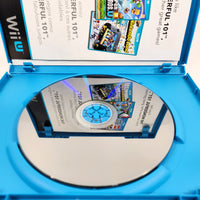 Wonderful 101 Nintendo Wii U Very Good - Close up view of scratch free game disc surface