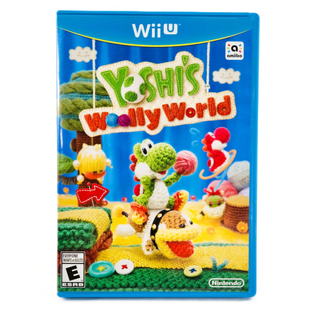 Yoshis Woolly World Nintendo Wii U Like New - Game Case Front Cover
