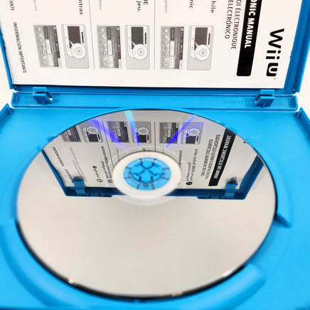Yoshis Woolly World Nintendo Wii U Like New - Close up view of scratch free game disc surface