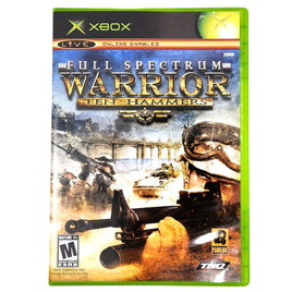 Full Spectrum Warrior Ten Hammers Xbox Good - Front Jewel Case Art