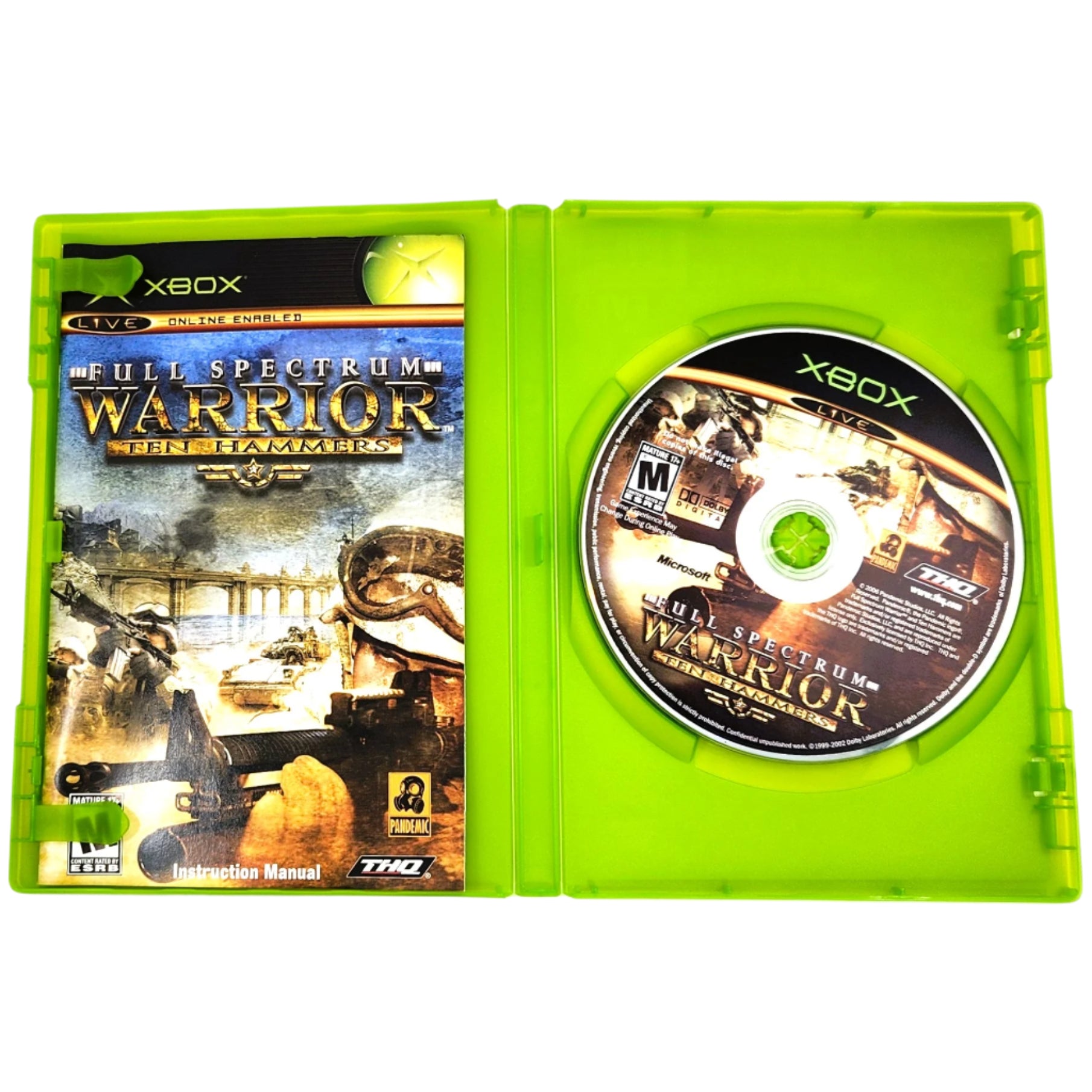 Full Spectrum Warrior: Ten Hammers – Xbox Game | Strategy, 2006
