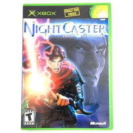 Night Caster Defeat The Darkness Xbox Very Good - Front Of Game Case
