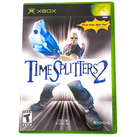 Time Splitters 2 Xbox Very Good - Front Jewel Case Art