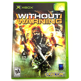 Without Warning Xbox Good - Disc Case Front