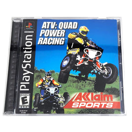 Atv Quad Power Racing Playstation 1 Very Good - Front Jewel Case Art