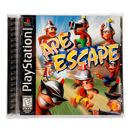 Ape Escape PlayStation 1 Like New - Front Of Retail Game Box