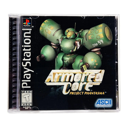 Armored Core Project Phantasma PlayStation 1 Good CIB - View of Front Cover