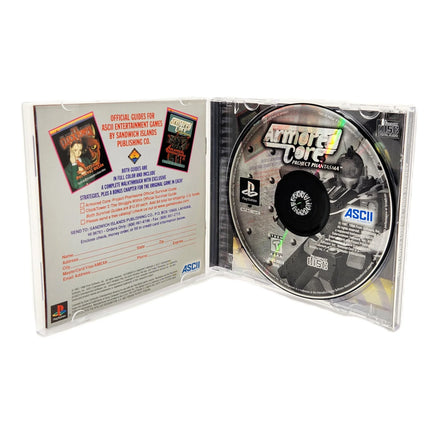 Armored Core Project Phantasma PlayStation 1 Good CIB - Case Open With Disc & Manual Showing