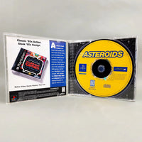 Asteroids for PlayStation 1 - CIB contents inside case, like new condition