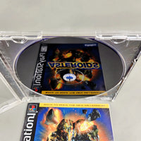 Asteroids for PlayStation 1 - Close-up of clean mirror-finish disc, like new condition
