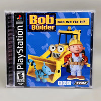 Bob the Builder: Can We Fix It? for PlayStation 1 - Original front cover artwork, very good condition