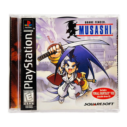 Brave Fencer Musashi PlayStation 1 Very Good Loose - Front Cover Art Shown